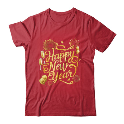 New Years 2025 Eve Party Supplies Happy New Year Fireworks Shirt & Sweatshirt | siriusteestore
