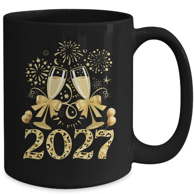 New Years Eve Happy New Year 2026 Firework Leopard Women Mug | siriusteestore