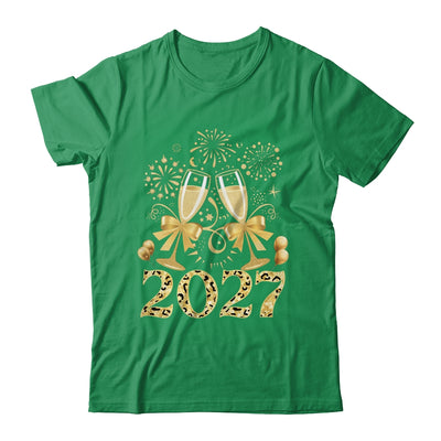 New Years Eve Happy New Year 2026 Firework Leopard Women Shirt & Hoodie | siriusteestore