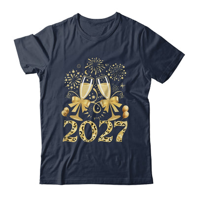 New Years Eve Happy New Year 2026 Firework Leopard Women Shirt & Hoodie | siriusteestore