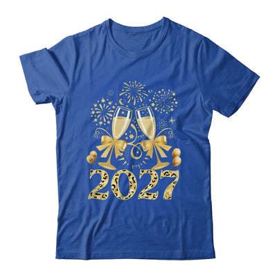 New Years Eve Happy New Year 2026 Firework Leopard Women Shirt & Hoodie | siriusteestore