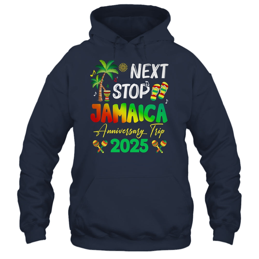 Next Stop Jamaica 2025 Couples Anniversary Family Trip Shirt & Tank Top | siriusteestore