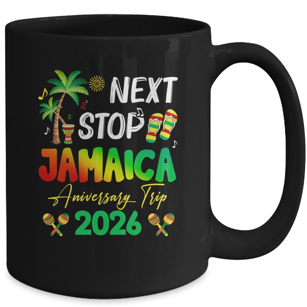 Next Stop Jamaica 2026 Couples Anniversary Family Trip Mug | siriusteestore