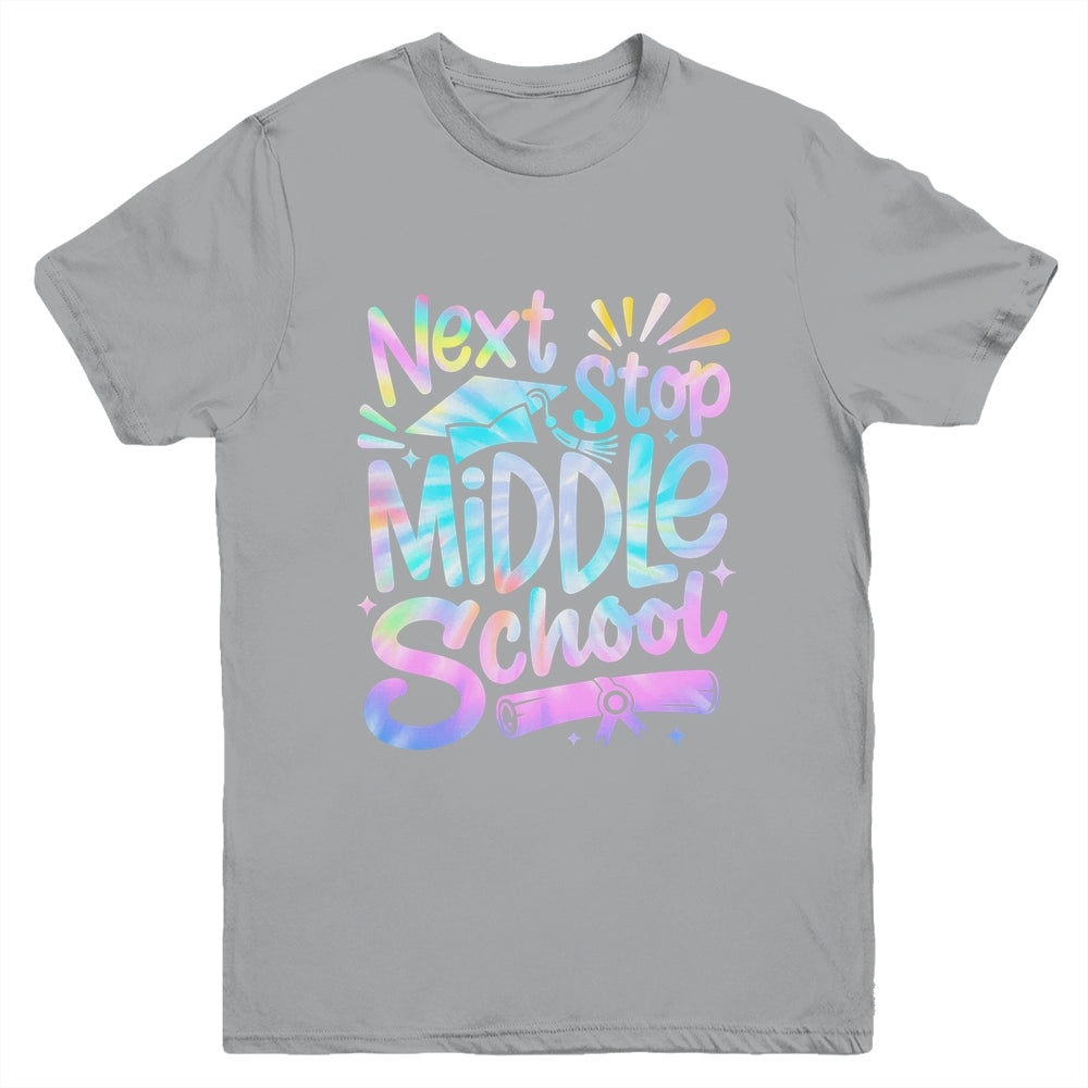 Next Stop Middle School Elementary School Graduation 2025 Youth Shirt | siriusteestore