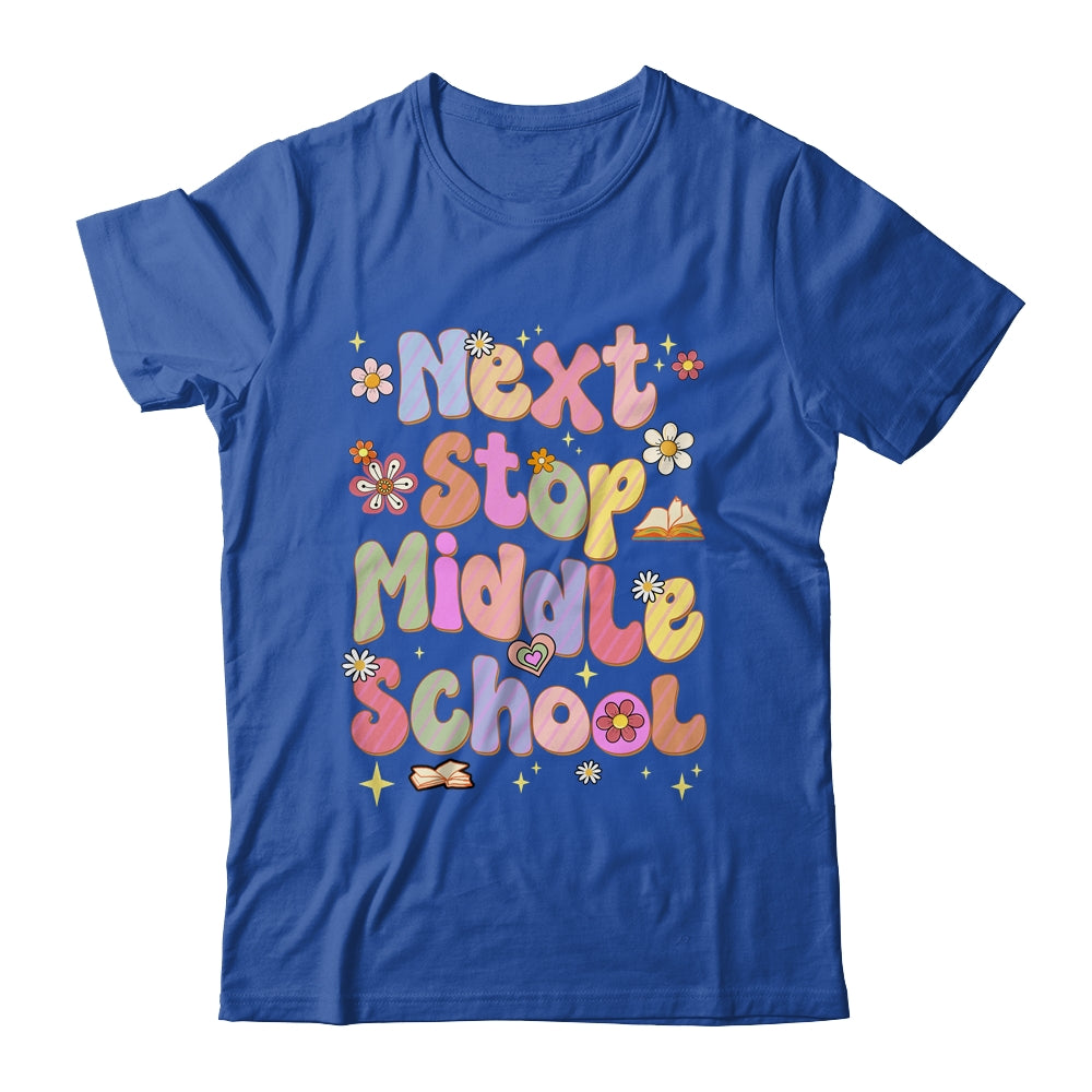 Next Stop Middle School Groovy Elementary School Graduation Shirt & Hoodie | siriusteestore