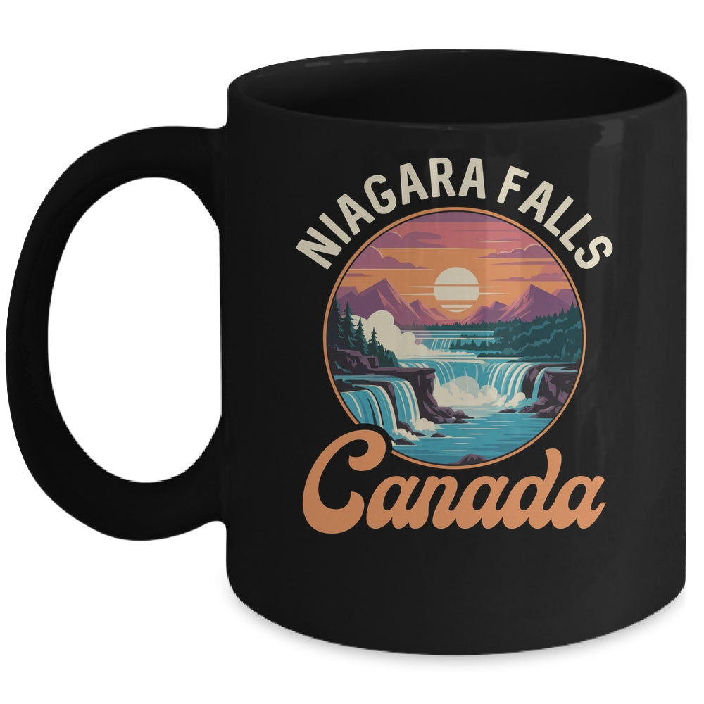 Niagara Falls Canada Retro Family Vacation Trip Men Women Mug | siriusteestore