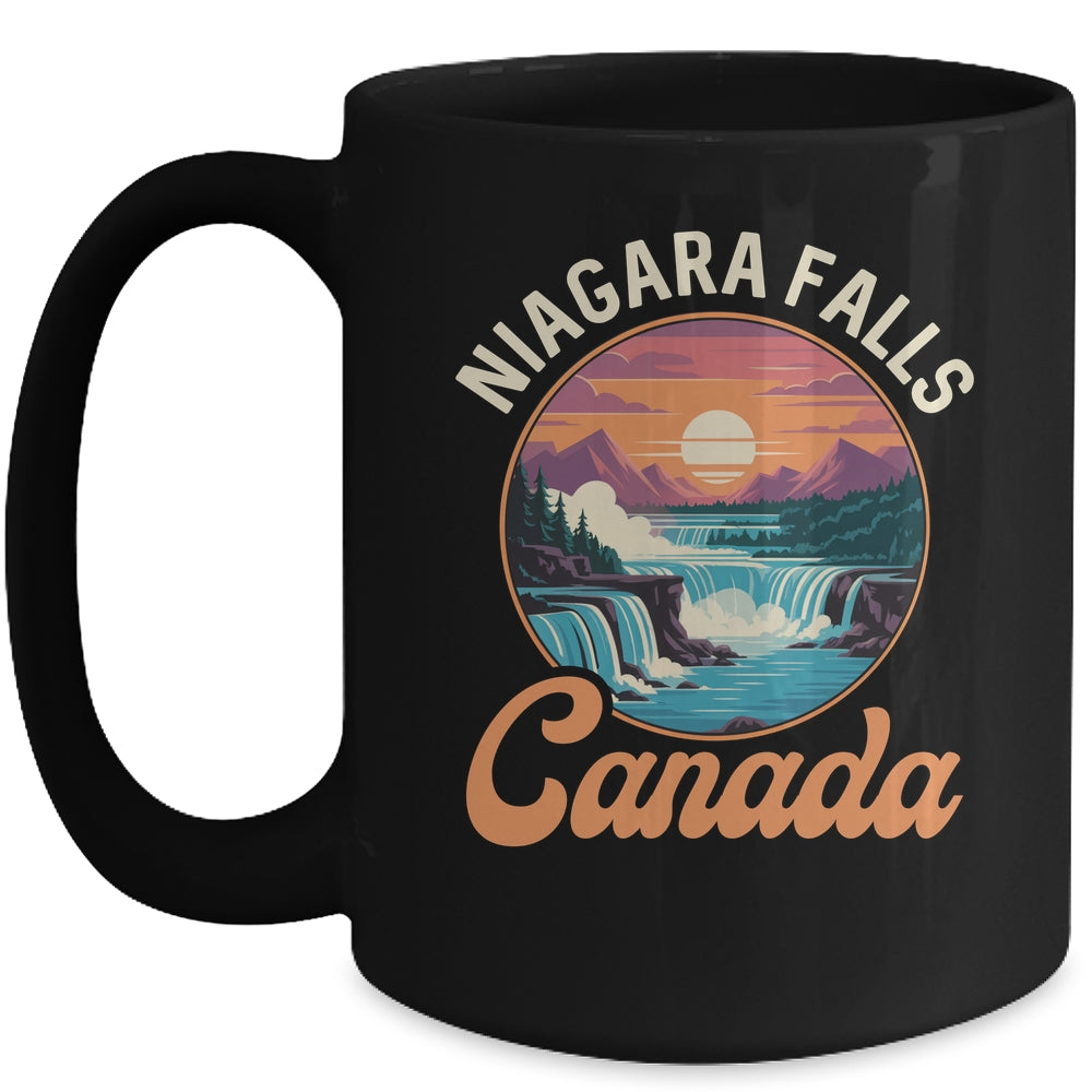 Niagara Falls Canada Retro Family Vacation Trip Men Women Mug | siriusteestore