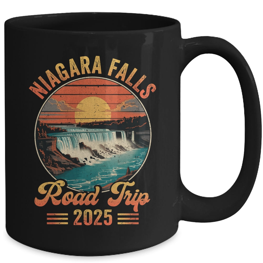 Niagara Falls Road Trip 2025 Summer Vacation Family Matching Mug | siriusteestore