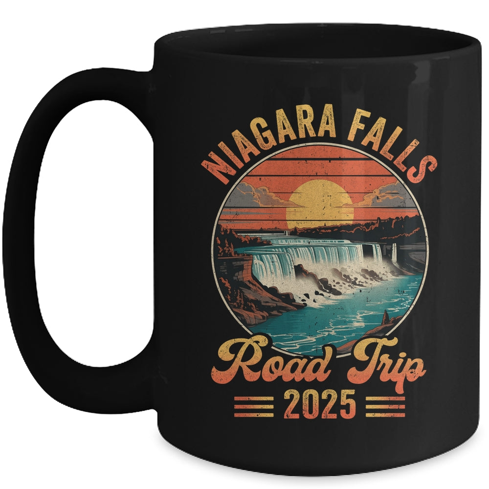 Niagara Falls Road Trip 2025 Summer Vacation Family Matching Mug | siriusteestore