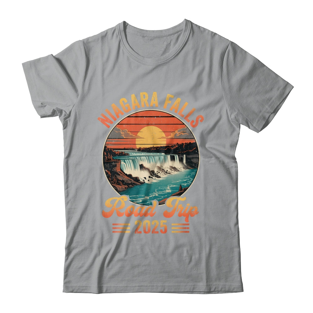 Niagara Falls Road Trip 2025 Summer Vacation Family Matching Shirt & Tank Top | siriusteestore