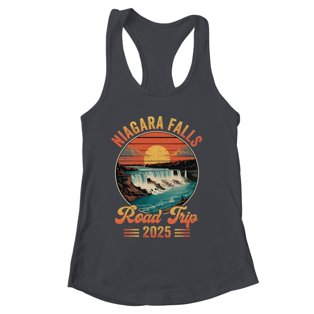 Niagara Falls Road Trip 2025 Summer Vacation Family Matching Shirt & Tank Top | siriusteestore