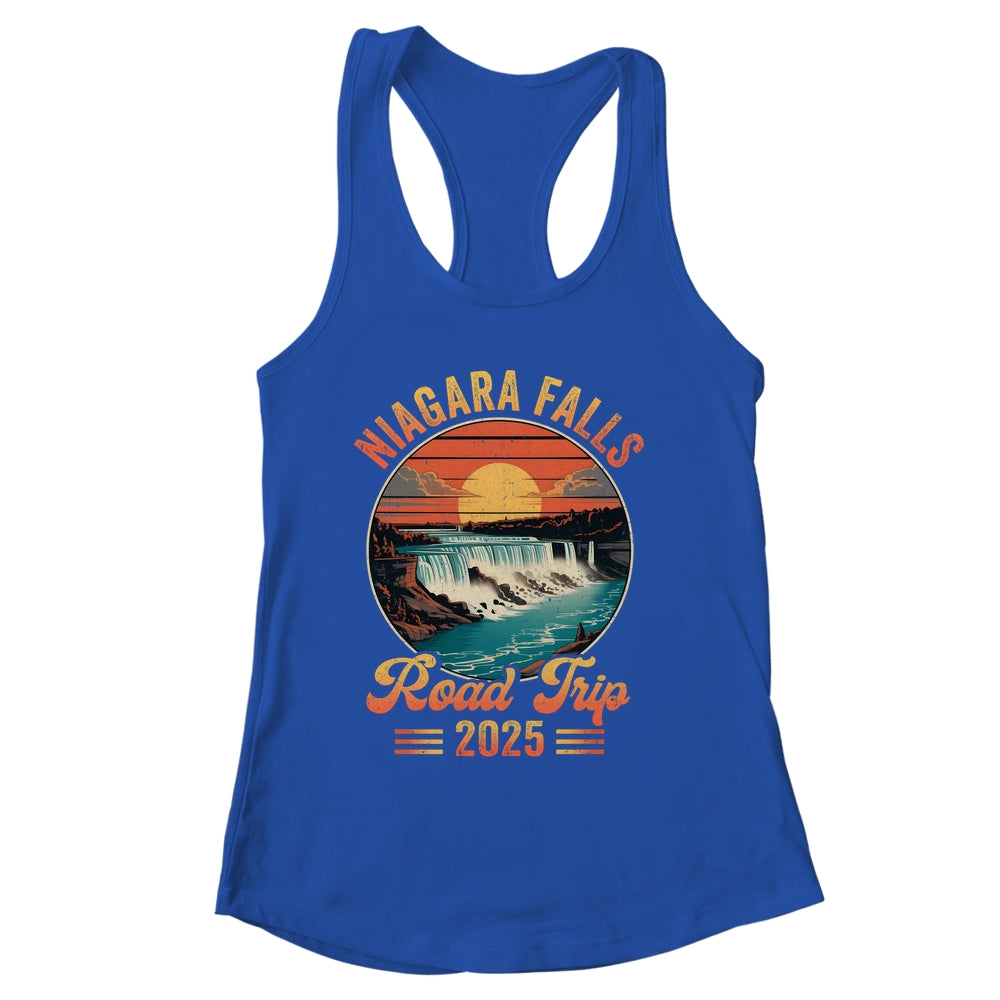 Niagara Falls Road Trip 2025 Summer Vacation Family Matching Shirt & Tank Top | siriusteestore