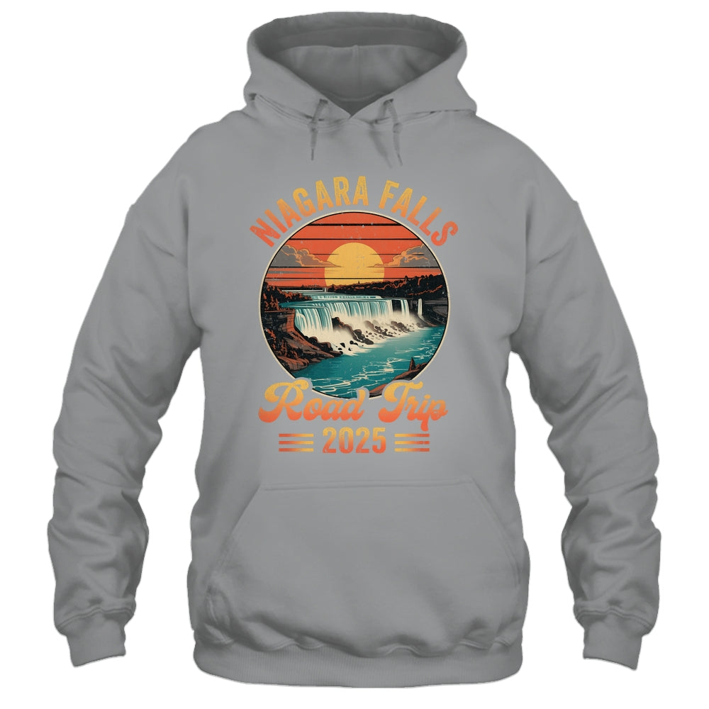 Niagara Falls Road Trip 2025 Summer Vacation Family Matching Shirt & Tank Top | siriusteestore