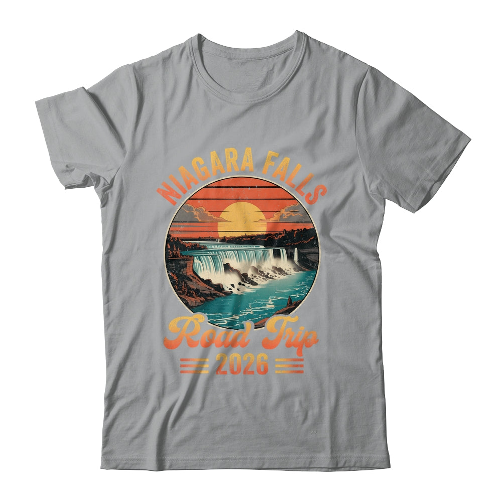 Niagara Falls Road Trip 2026 Summer Vacation Family Matching Shirt & Tank Top | siriusteestore