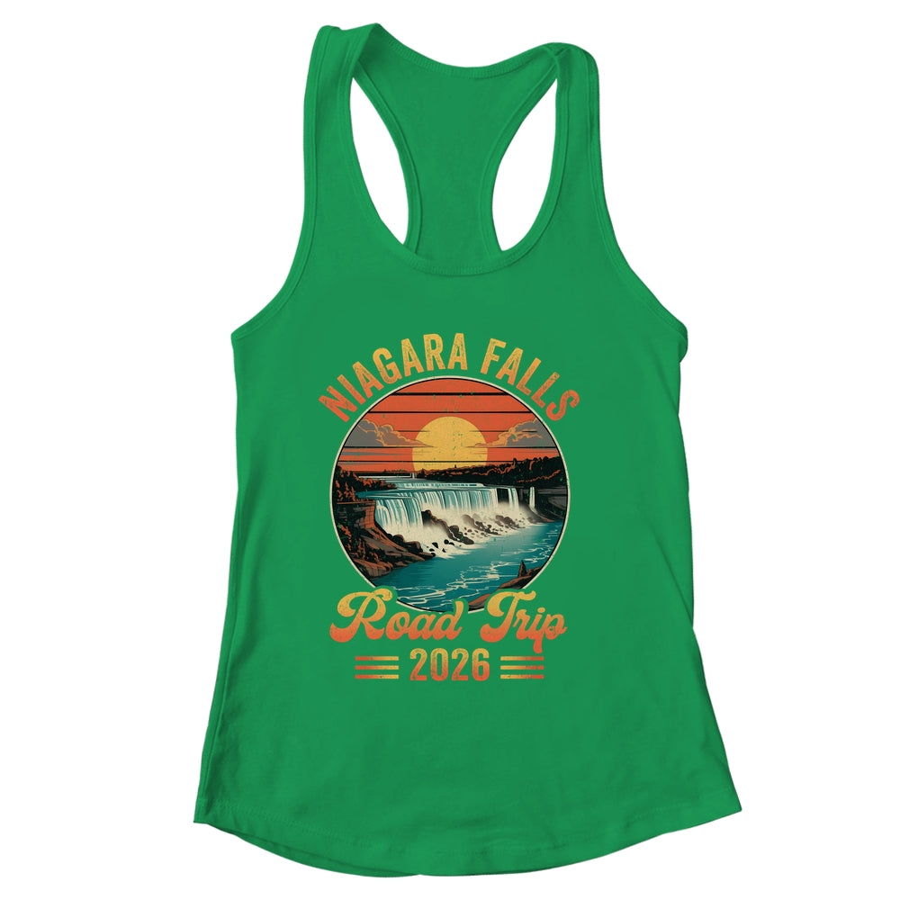Niagara Falls Road Trip 2026 Summer Vacation Family Matching Shirt & Tank Top | siriusteestore