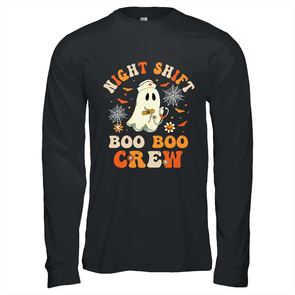 Night Shift Boo Boo Crew Doctor Nurse Ghost Halloween Shirt & Hoodie | siriusteestore