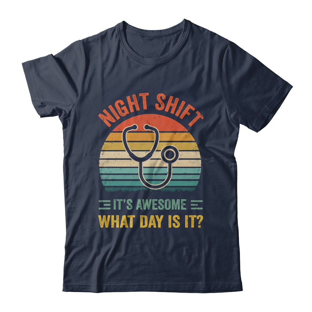 Night Shift Funny Nurse Doctor Nursing RN LPN CNA Women Men Shirt & Hoodie | siriusteestore