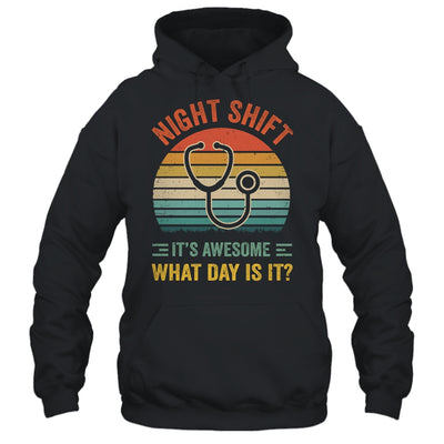Night Shift Funny Nurse Doctor Nursing RN LPN CNA Women Men Shirt & Hoodie | siriusteestore