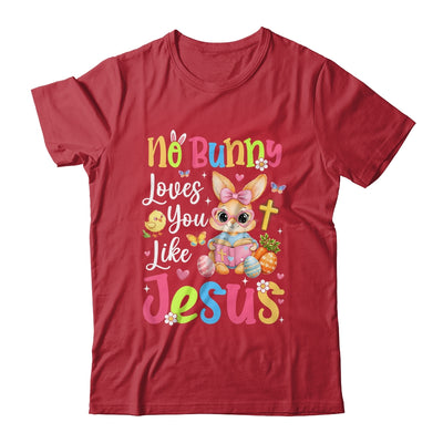 No Bunny Loves You Like Jesus Cute Christian Easter Faith Shirt & Hoodie | siriusteestore
