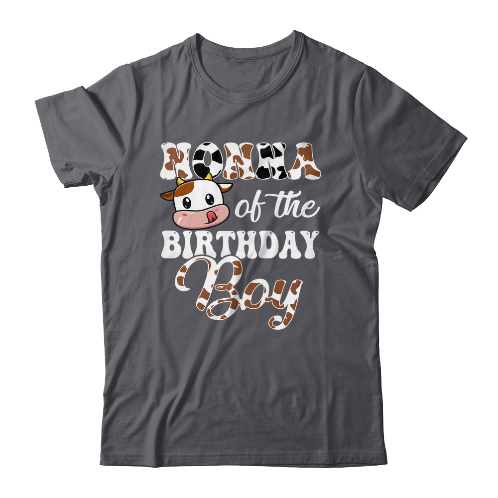 Nonna Of The Birthday Boy Cow Farm 1st Birthday Boy Shirt & Hoodie | siriusteestore