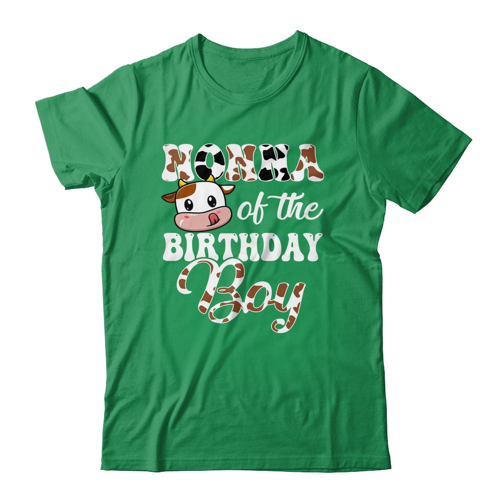 Nonna Of The Birthday Boy Cow Farm 1st Birthday Boy Shirt & Hoodie | siriusteestore
