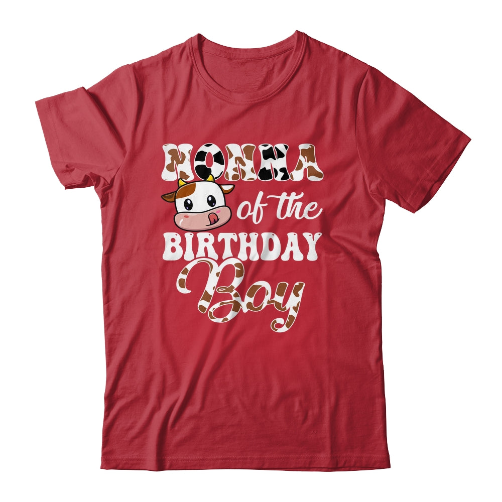 Nonna Of The Birthday Boy Cow Farm 1st Birthday Boy Shirt & Hoodie | siriusteestore