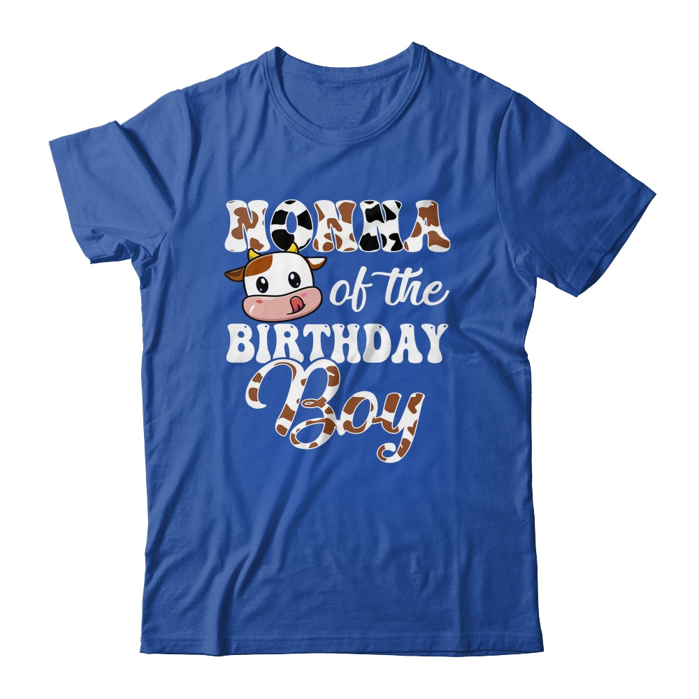 Nonna Of The Birthday Boy Cow Farm 1st Birthday Boy Shirt & Hoodie | siriusteestore