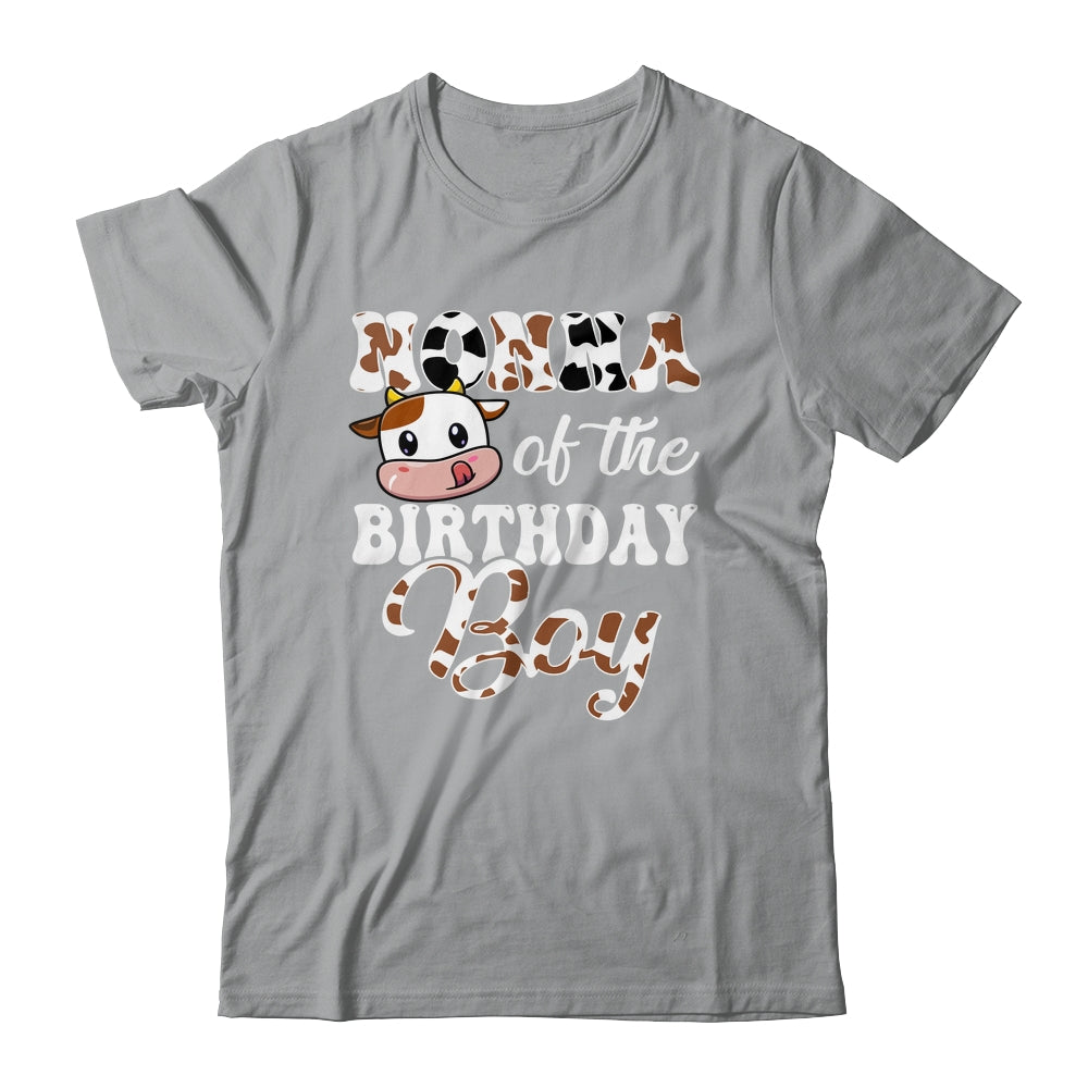 Nonna Of The Birthday Boy Cow Farm 1st Birthday Boy Shirt & Hoodie | siriusteestore