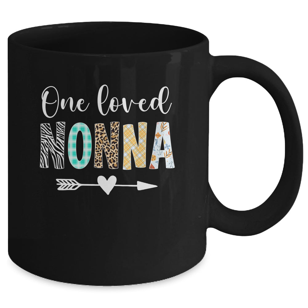 Nonna Women Cute Design One Loved Nonna Mother's Day Mug | siriusteestore