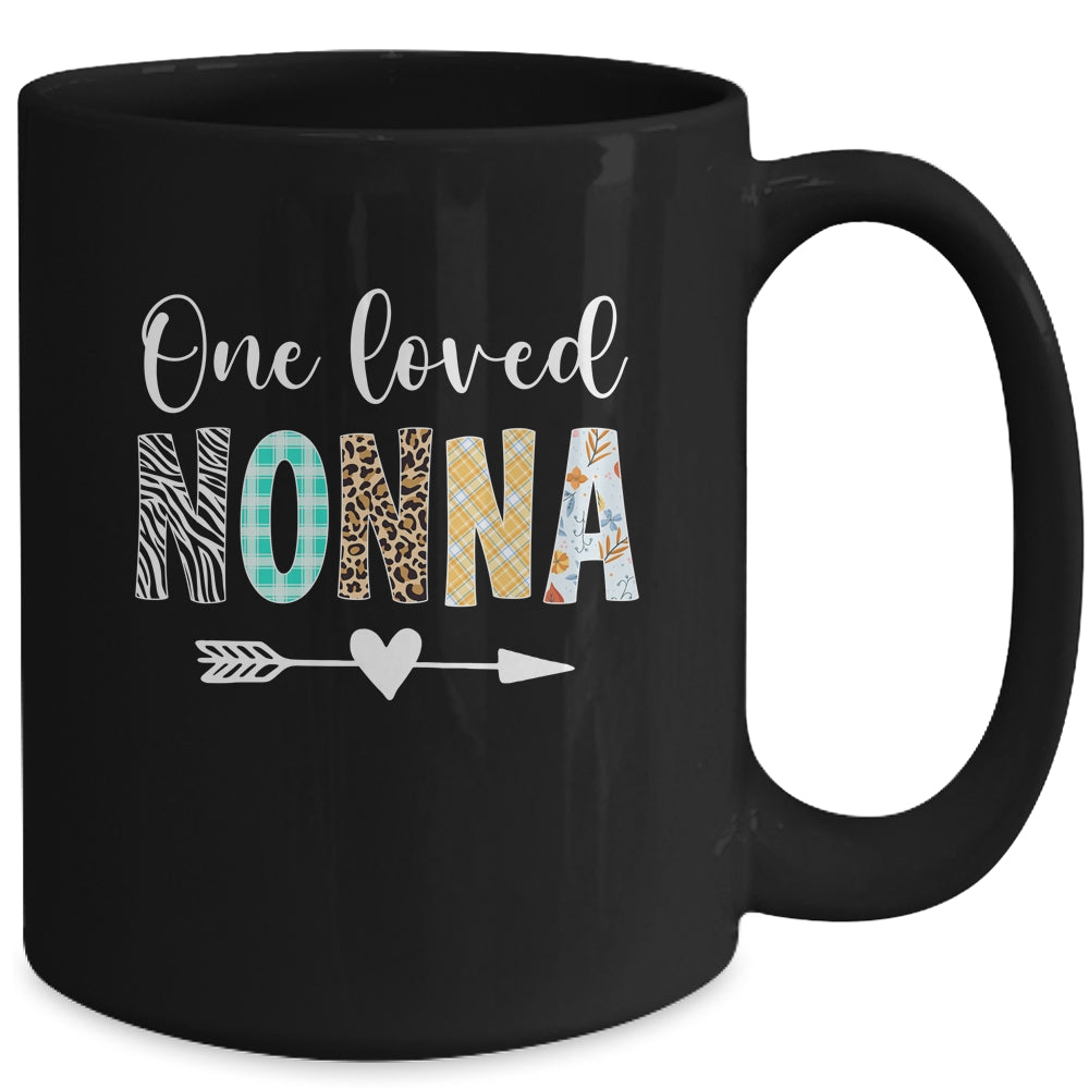 Nonna Women Cute Design One Loved Nonna Mother's Day Mug | siriusteestore
