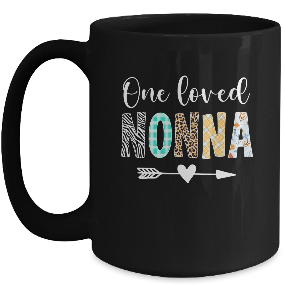 Nonna Women Cute Design One Loved Nonna Mother's Day Mug | siriusteestore