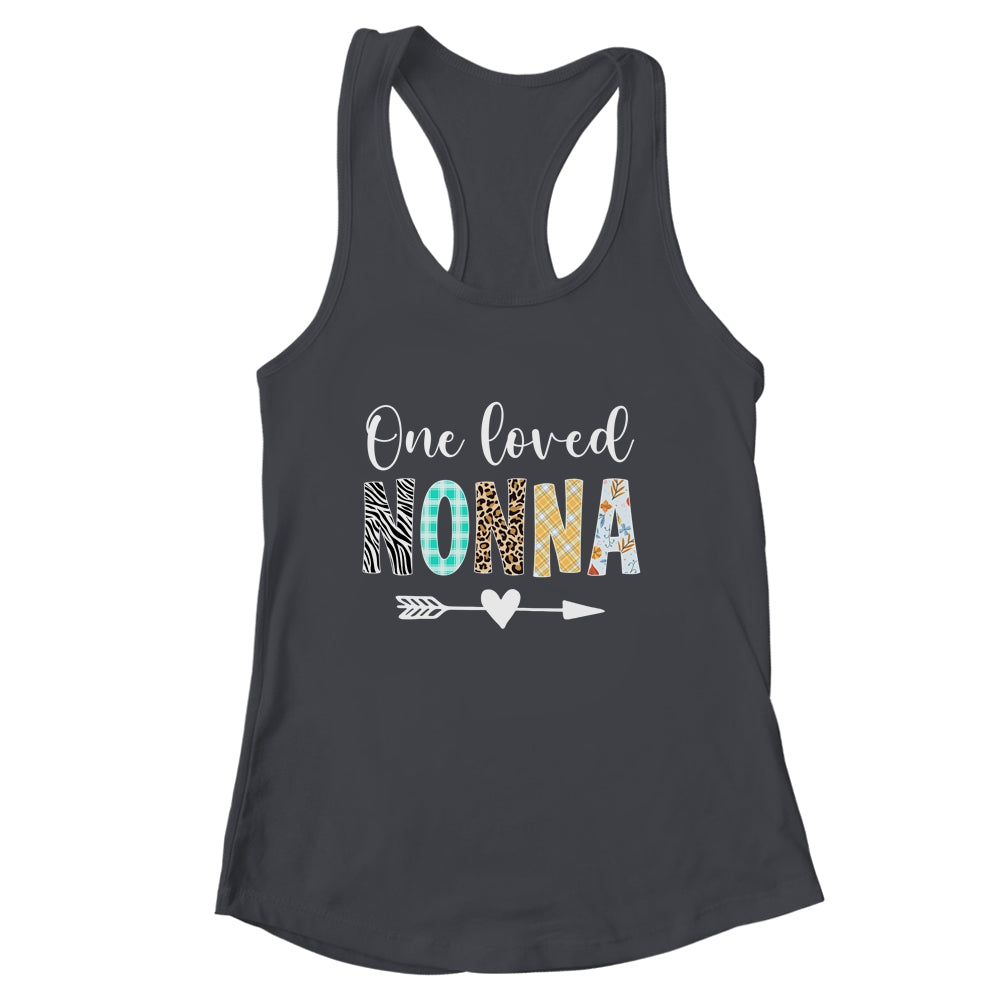Nonna Women Cute Design One Loved Nonna Mother's Day Shirt & Tank Top | siriusteestore