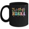 Nonna Women Wildflower Floral Design Nonna Mothers Day Mug | siriusteestore