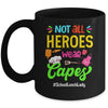 Not All Superheroes Wear Capes Lunch Lady Cafeteria Worker Mug | siriusteestore