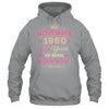 November 1960 65 Years Of Being Awesome Retro 65th Birthday Shirt & Tank Top | siriusteestore