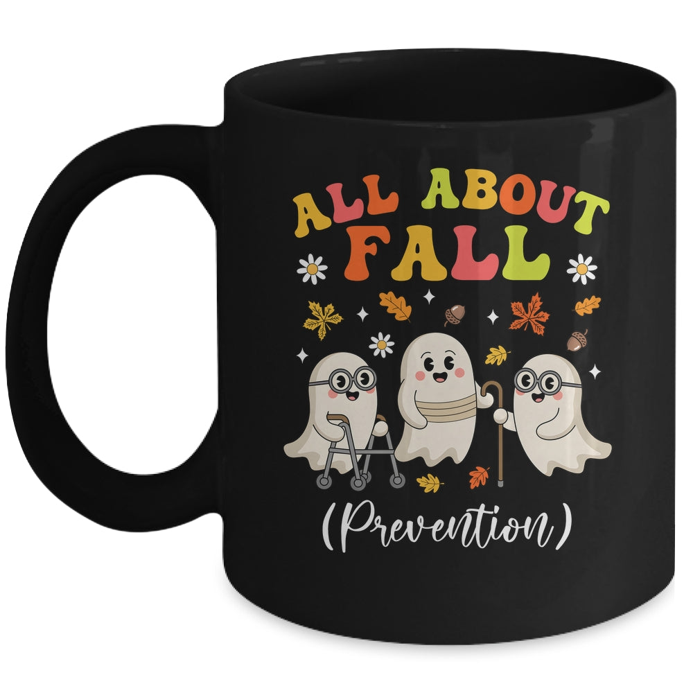 Nurse All About Fall Prevention Fall Physical Therapy PT OT Mug | siriusteestore