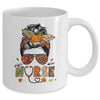 Nurse Autumn Fall Thanksgiving Nursing RN ICU CNA Mug | siriusteestore