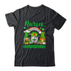 Nurse LOVE Shenanigans St Patricks Day Gnomes Shamrock Shirt & Hoodie | siriusteestore
