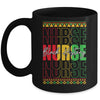 Nurse Retro Black History Month Registered Nurse Men Women Mug | siriusteestore