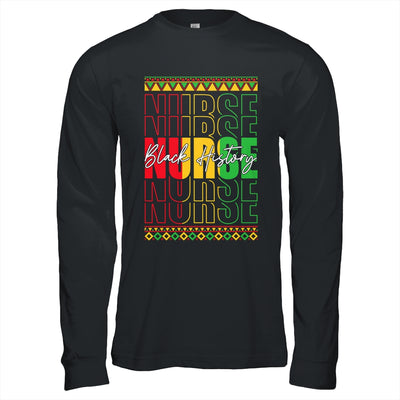 Nurse Retro Black History Month Registered Nurse Men Women Shirt & Hoodie | siriusteestore