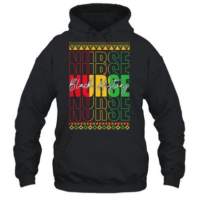 Nurse Retro Black History Month Registered Nurse Men Women Shirt & Hoodie | siriusteestore