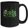 Nurse St Patrick's Day Lucky Nurse Shamrock Love Nurse Life Mug | siriusteestore