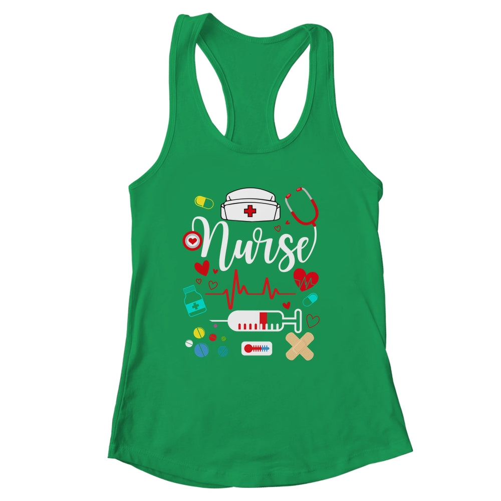 Nurse's Week 2025 Nursing Nurse Life Women Shirt & Tank Top | siriusteestore