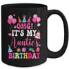 OMG It's My Auntie's Birthday Happy To Me You Niece Nephew Mug | siriusteestore