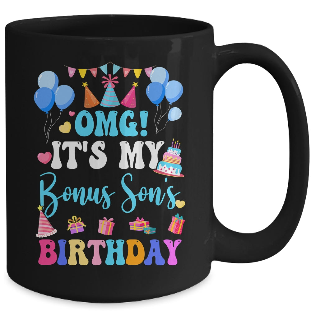 OMG It's My Bonus Son's Birthday Happy To Me You Aunt Uncle Mug | siriusteestore