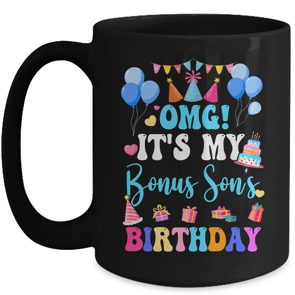 OMG It's My Bonus Son's Birthday Happy To Me You Aunt Uncle Mug | siriusteestore