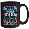 OMG It's My Godson's Birthday Happy To Me You Aunt Uncle Mug | siriusteestore