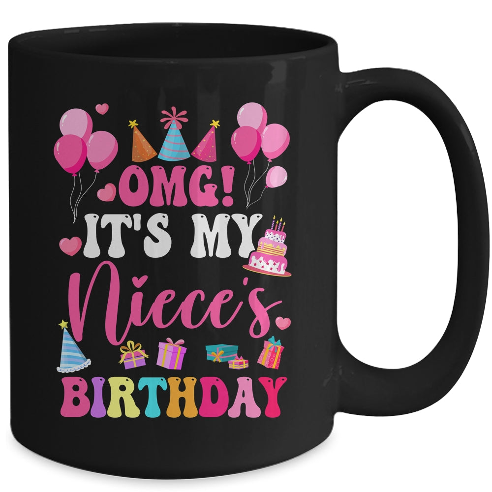 OMG It's My Niece's Birthday Happy To Me You Aunt Uncle Mug | siriusteestore