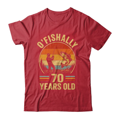 O'fishally 70 Years Old Fisherman 70Th Birthday Fishing Shirt & Hoodie | siriusteestore
