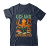 Oceans Of Possibilities Octopus Reading Book Bookworm Reader Shirt & Tank Top | siriusteestore